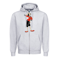Olive Oyl Art Zipper Hoodie | Teevron