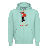 Seafoam olive oyl art Zipper Hoodie - tuanDangUi