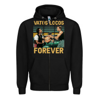 Black vatos locos forever Zipper Hoodie - tuanDangUi
