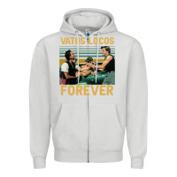 Dove Grey vatos locos forever Zipper Hoodie - tuanDangUi