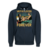 Navy vatos locos forever Zipper Hoodie - tuanDangUi
