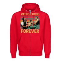 Red vatos locos forever Zipper Hoodie - tuanDangUi