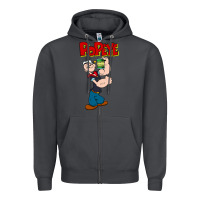 Smoke popeye Zipper Hoodie - tuanDangUi