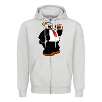Dove Grey wimpi character popeye Zipper Hoodie - tuanDangUi