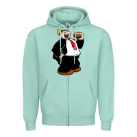 Wimpi Character Popeye Zipper Hoodie | Teevron
