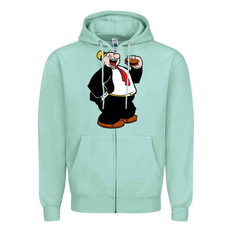 Wimpi Character Popeye Zipper Hoodie by tuanDangUi | Teevron