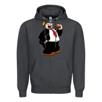 Smoke wimpi character popeye Zipper Hoodie - tuanDangUi