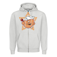 Dove Grey popeye 2 Zipper Hoodie - tuanDangUi