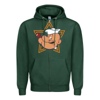 Sports Green popeye 2 Zipper Hoodie - tuanDangUi