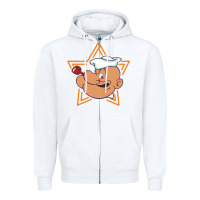 White popeye 2 Zipper Hoodie - tuanDangUi