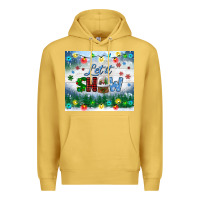 Antique Gold let it snow tumbler Premium Hoodie - BundleAndBundleShop