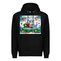 Black let it snow tumbler Premium Hoodie - BundleAndBundleShop