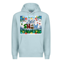 Blue Mist let it snow tumbler Premium Hoodie - BundleAndBundleShop