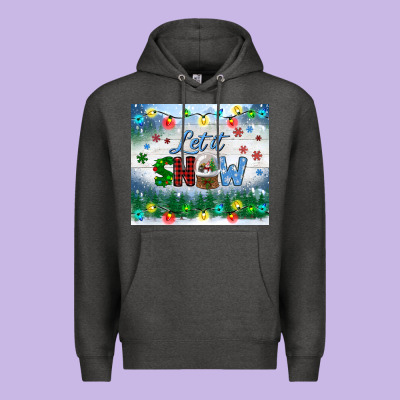 Let It Snow Tumbler Premium Hoodie Designed By Bundleandbundleshop