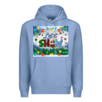 Colony Blue let it snow tumbler Premium Hoodie - BundleAndBundleShop