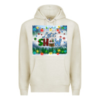 Oatmeal Heather let it snow tumbler Premium Hoodie - BundleAndBundleShop