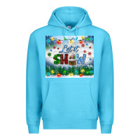 Ocean Blue let it snow tumbler Premium Hoodie - BundleAndBundleShop