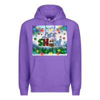 Purple let it snow tumbler Premium Hoodie - BundleAndBundleShop