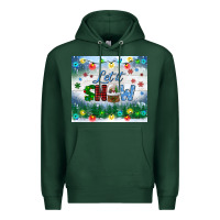 Sports Green let it snow tumbler Premium Hoodie - BundleAndBundleShop