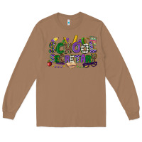 Toasted Coconut school secretary mardi gras Long Sleeve Tee - CowGirlArtShop