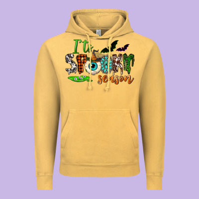 It's Spooky Season Vintage Hoodie Designed By Nancycooperartshop