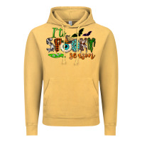 Vintage Mustard It's spooky season Vintage Hoodie - NancyCooperArtShop