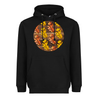 Black Fall Rounded Heavyweight Hoodie - LillyAllenDesigns