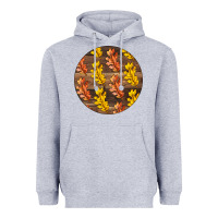 Heather Grey Fall Rounded Heavyweight Hoodie - LillyAllenDesigns