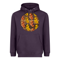 Plum Fall Rounded Heavyweight Hoodie - LillyAllenDesigns