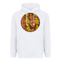 White Fall Rounded Heavyweight Hoodie - LillyAllenDesigns