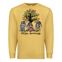 Antique Gold autism awarenes Premium Sweatshirt - SublimationCraftShop