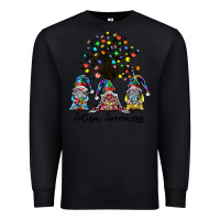 Black autism awarenes Premium Sweatshirt - SublimationCraftShop