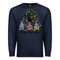 Navy autism awarenes Premium Sweatshirt - SublimationCraftShop