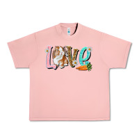 Salmon Love Easter Rabbit Urban Heavy Tee - NancyCooperArtShop