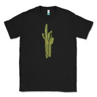 Black saguaro cactus Classic Tee - LillyAllenDesigns