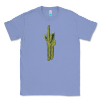 Colony Blue saguaro cactus Classic Tee - LillyAllenDesigns