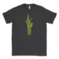Smoke saguaro cactus Classic Tee - LillyAllenDesigns