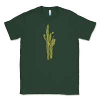 Sports Green saguaro cactus Classic Tee - LillyAllenDesigns
