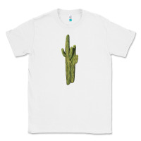White saguaro cactus Classic Tee - LillyAllenDesigns