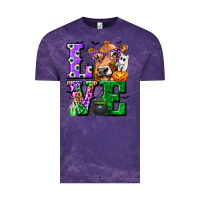 Cloud Purple love cow halloween tbw Vintage Tee - texasbilliewilder