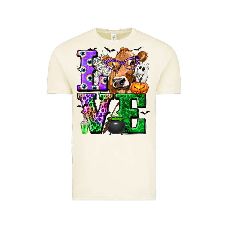 Love Cow Halloween Tbw Vintage Tee by texasbilliewilder | Teevron