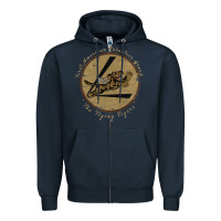Flying Tigers Squadron Wwii Leather Patch Design Zipper Hoodie | Teevron