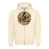Sandshell flying tigers squadron wwii leather patch design Zipper Hoodie - tuanDangUi