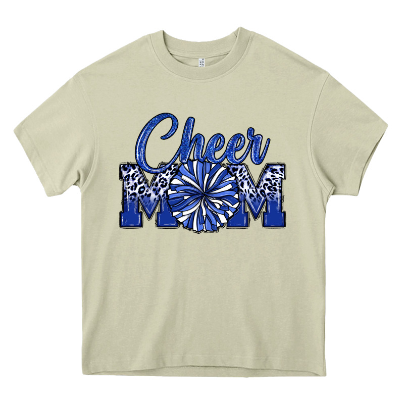Cheer Mom Heavy Core Tee by MaliasSmallBusiness | Teevron