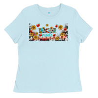 Baby Blue teacher mode libbey glass Ladies Tee - BundleAndBundleShop