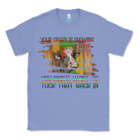 Colony Blue Your Crazy Is Showing Classic Tee - Bettercallsaul