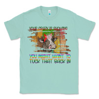 Seafoam Your Crazy Is Showing Classic Tee - Bettercallsaul