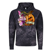 Cloud Black Sorta sweet sorta spooky Vintage Hoodie - NancyCooperArtShop