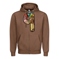 Chestnut Farm Life Alphabet Lowercase Letters Q Zipper Hoodie - BundleAndBundleShop