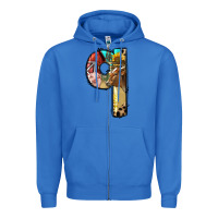 True Royal Farm Life Alphabet Lowercase Letters Q Zipper Hoodie - BundleAndBundleShop